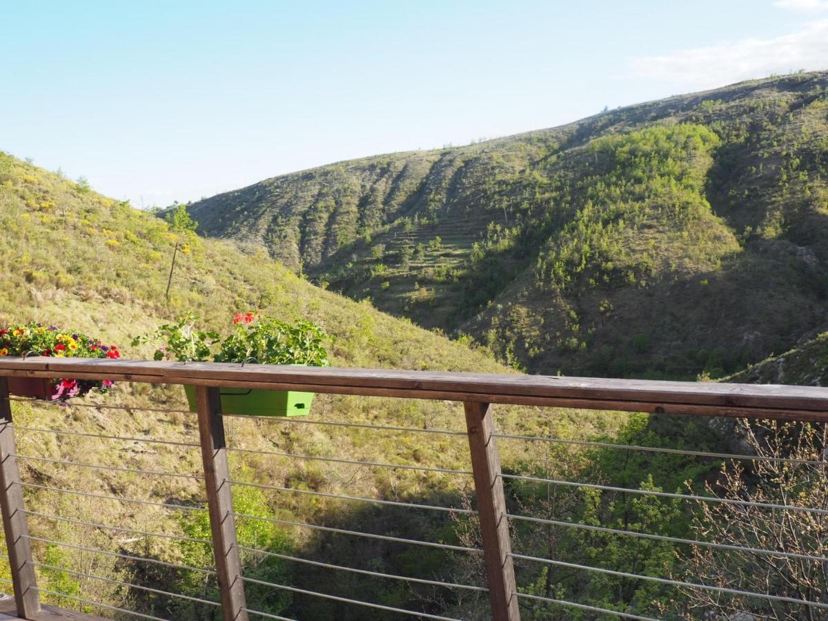 Chalet Sur Pilotis Avec Piscine Privee Lucéram Εξωτερικό φωτογραφία