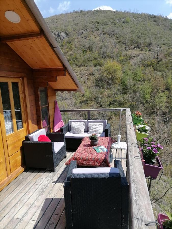 Chalet Sur Pilotis Avec Piscine Privee Lucéram Εξωτερικό φωτογραφία